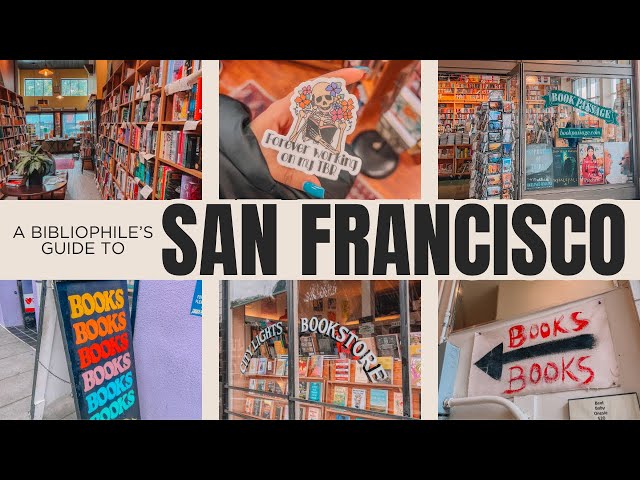 a bibliophile's guide to san francisco 📚🌉 // sf travel vlog