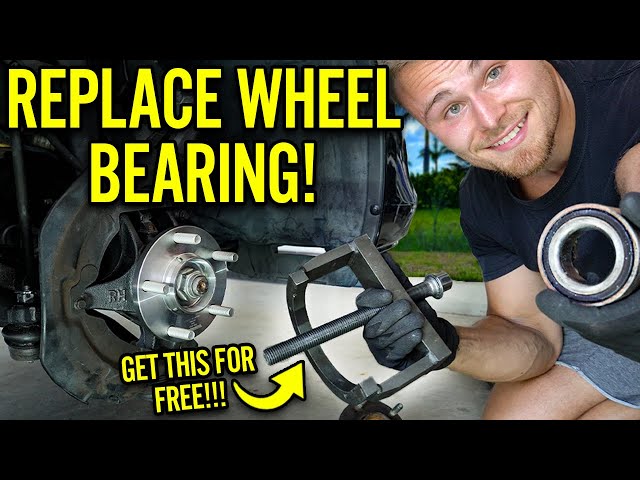 How To Replace Front Wheel Bearings WITHOUT A PRESS! | 2010 MAZDA 3