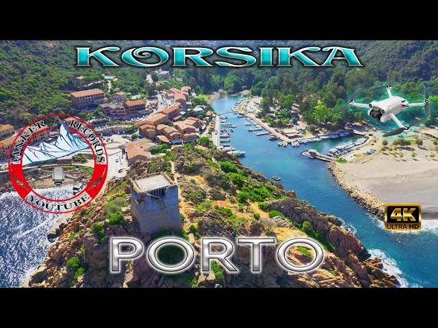 Korsika. Porto. 4K