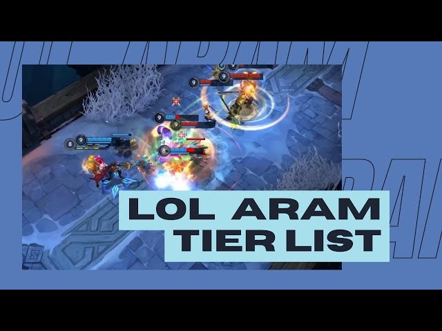 LoL ARAM Tier List (April 2023) Best Champions Ranked #lolaram #leagueoflegends #gaming #tierlist
