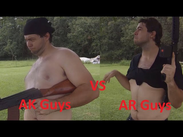 AR Guys VS AK Guys : My Own Take; The Reality.