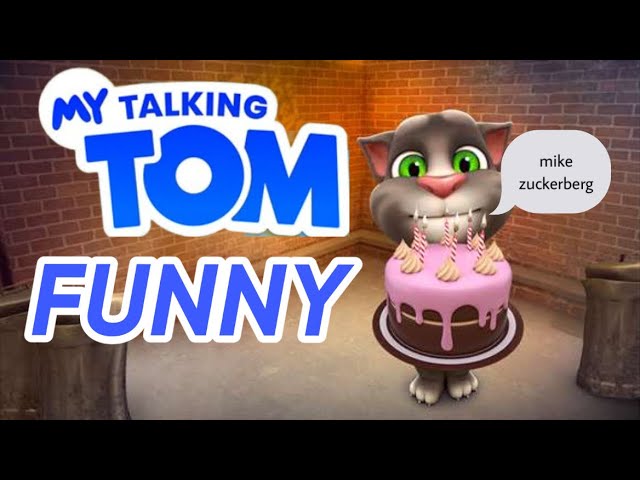 TALKING TOM FUNNY