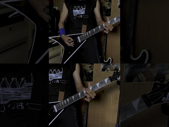 Trust - Megadeth Rhythm Riff #guitartone #guitar #guitarcover #metal #megadeth  #rock #music #cover