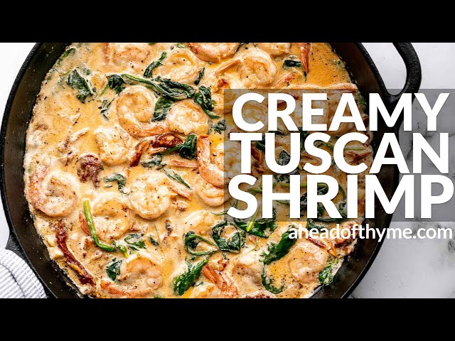 Creamy Tuscan Shrimp