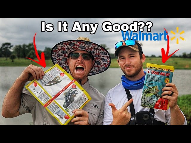 Wal-Mart Texas Rig Kit: 1vs1 Fishing Challenge!! Is It Worth The Money$?