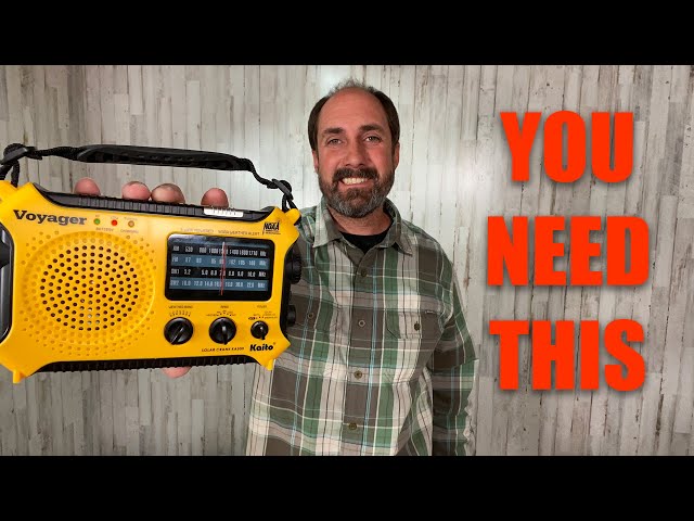 Why the Kaito Voyager Solar Radio is the BEST EMERGENCY RADIO for my BUG OUT BAG
