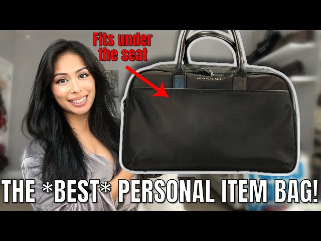 THE *BEST* PERSONAL ITEM BAG! NOMAD LANE BENTO BAG REVIEW & PACK WITH ME: AMAZON TRAVEL ESSENTIALS