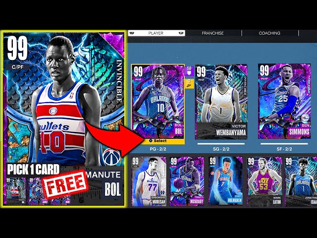 I Used Invincible Manute Bol to Build a New GOD Squad! Free Endgame Challenge in NBA 2K23 MyTeam
