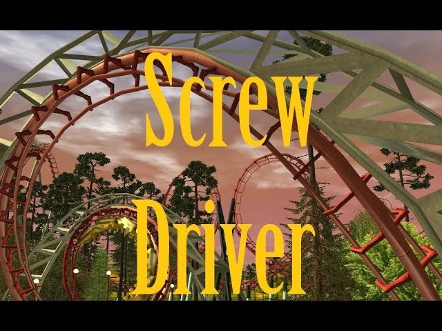 RCT 3 Roller Coaster POV | ScrewDriver
