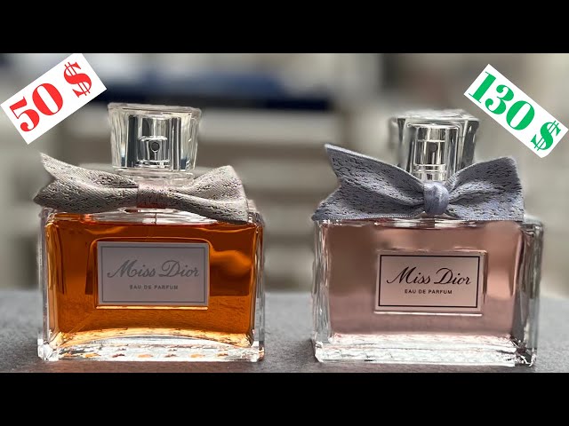Fake vs Real Miss Dior EDP Perfume