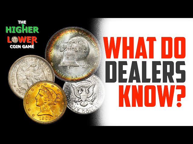 Higher or Lower Coin Game: Which Dealer Knows More About Mintages?