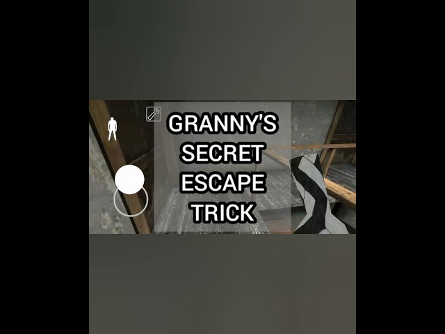 Granny's Secret Escape Trick | Granny - Horror Game #Shorts