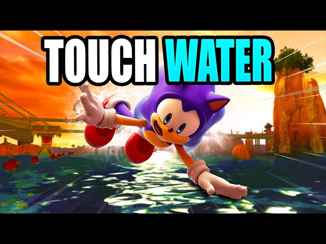How Fast Can You Touch Water in Every Sonic Fan Game?