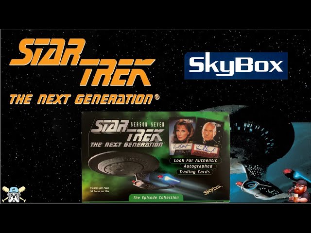 1999 Skybox Star Trek The Next Generation Season 7 Box Opening!