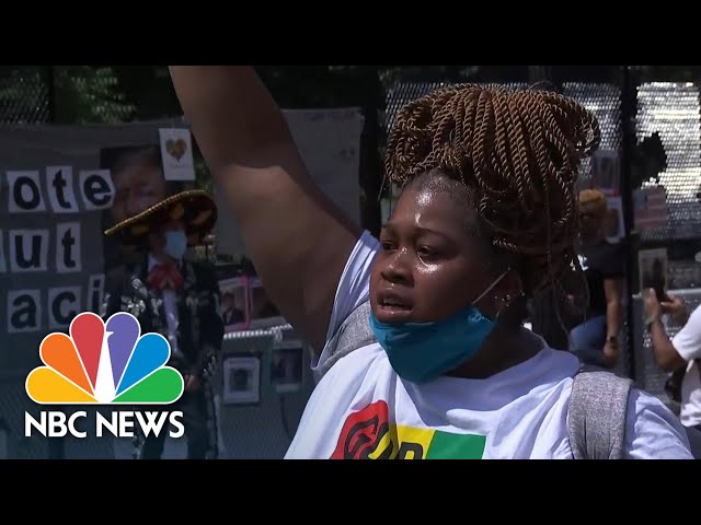 ‘We Aren’t Done’ Protests Continue in Washington, D.C. | NBC News