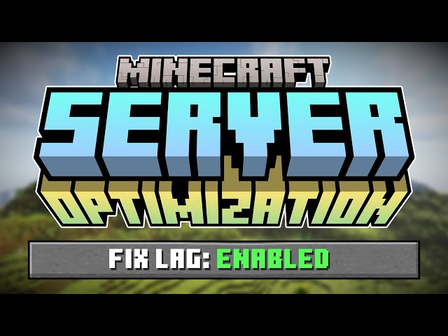 Optimize Your Minecraft Server WITHOUT Plugins Or Mods