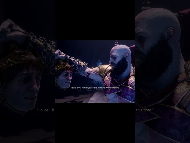 Kratos Meet Helios In Valhalla Scene - God Of War Ragnarök Valhalla New DLC