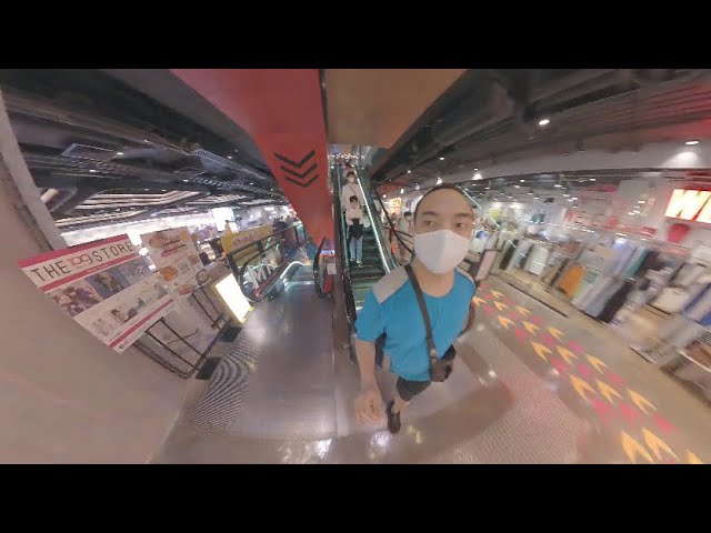 Travelling to Mong Kok to Alvin's Chiro Clinic in Jordan [360 Version] - An Insta360 timeshift test