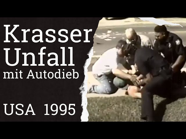 MEGA CRASH: Verfolgungsjagd Pick-Up endet in Unfall | TV-Historie | RTL 1995