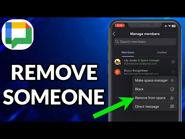 How To Remove Someone From Google Chat