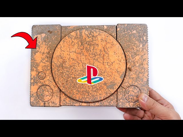 Die Restaurierung der Sony PlayStation 1 im Wert von 1 US-Dollar - Vintage Console Repair - ASMR