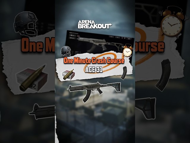 Check out the video to learn how to mod it for battle in #ArenaBreakout!