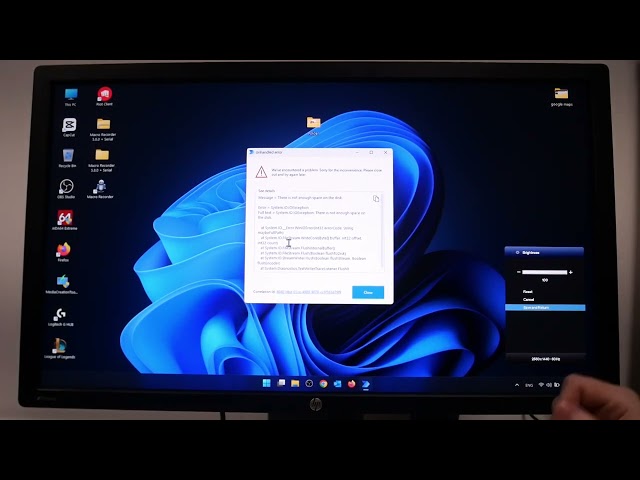 How to Adjust Display Brightness on Monitor HP Z Display Z32