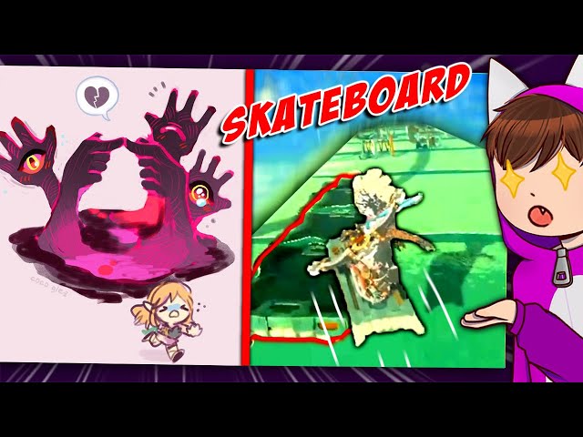 Zelda TOTK Memes, die dich skateboarden lassen!