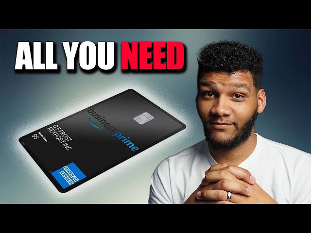 Amazon Business Prime Credit Card Is For Everyone || ALL YOU NEED