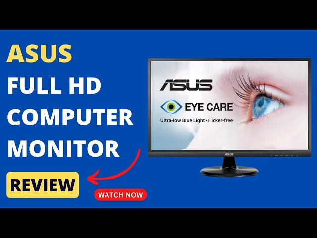 ASUS 23.8” Full HD Computer Monitor, 1080p Review