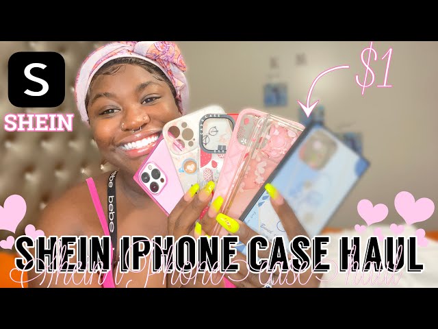 Shein iPhone case haul ♡Girly cases under $5!