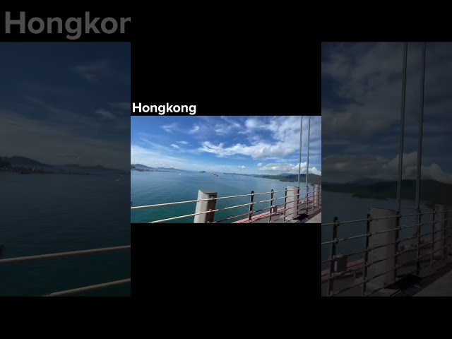 Stunning view of Hong Kong 🇭🇰 #travel #hongkong #airport