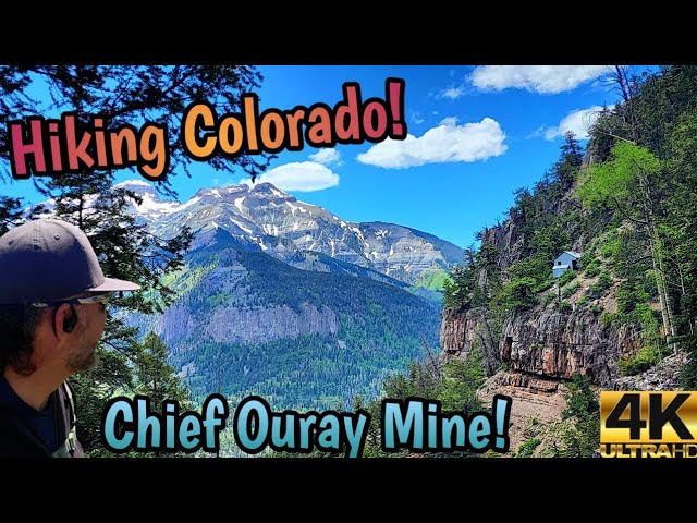 Hiking Colorado! Chief Ouray Mine Trail! Ouray, Colorado