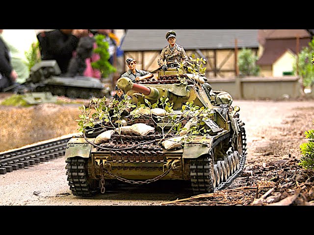 RC Tanks and Trucks WW2 Special / Tank Meeting / Wehrmacht Panzer LKW US Army Red Army Tiger Hetzer