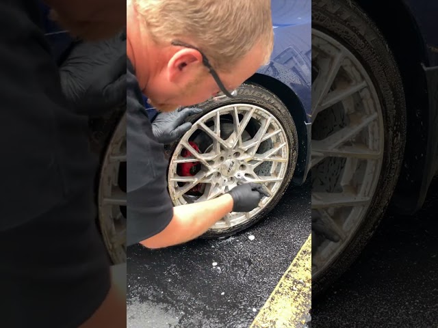 Satisfying Wheel Cleaning