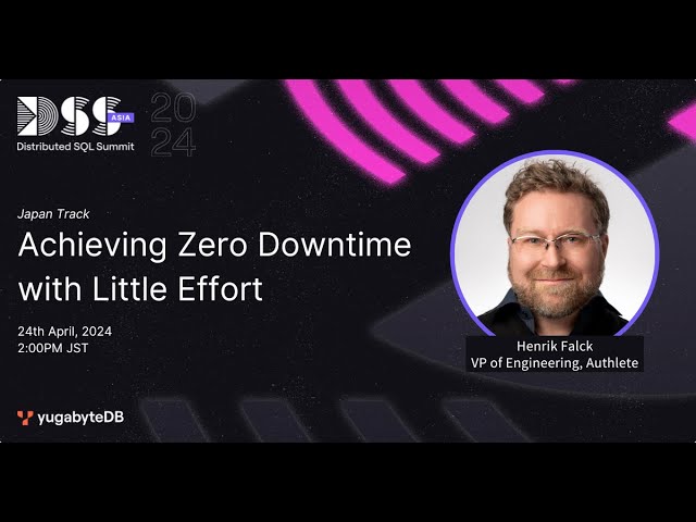 Achieving Zero Downtime with Little Effort