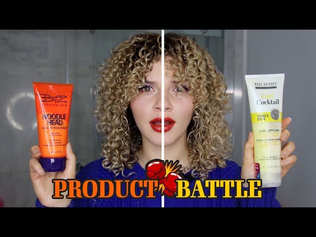 AFFORDABLE DRUGSTORE CURLY HAIR PRODUCT BATTLE