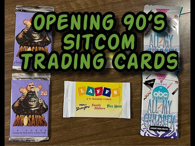 90s Sitcom Trading Cards!