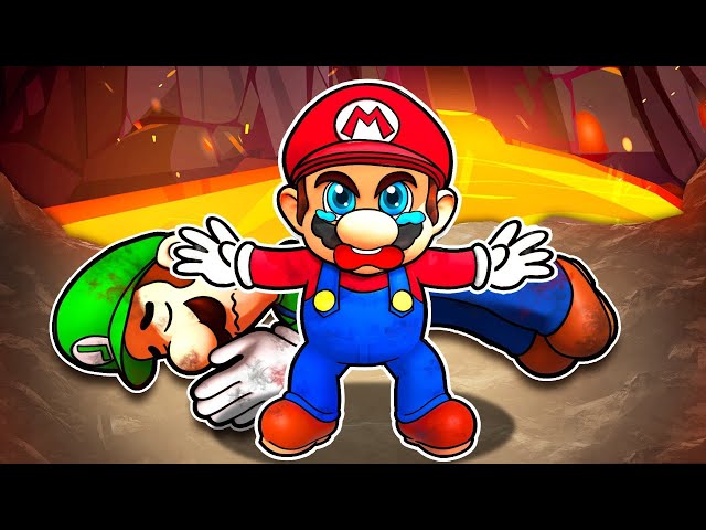 Mario Saves Luigi - I'm Sorry, Don't Leave Me - Mario Sad Story - Super Mario Bros Animation