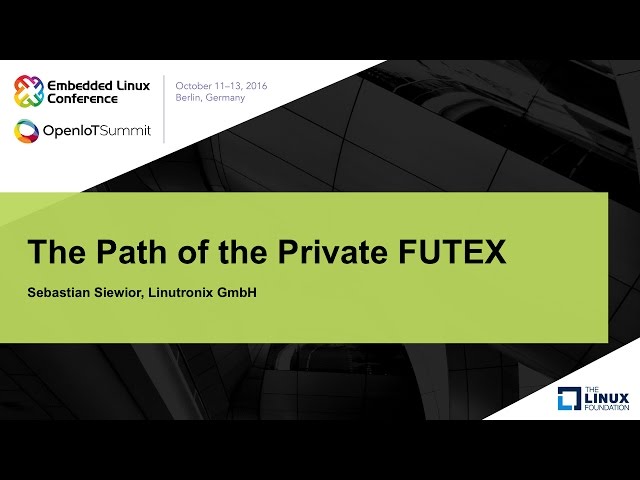 The Path of the Private FUTEX