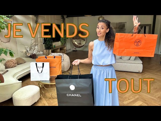 Je vends mes pièces de luxe : Hermès, Chanel, Louis Vuitton…