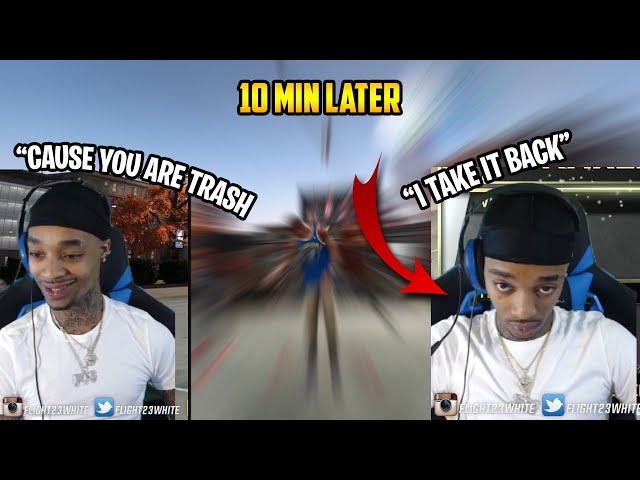 FlightReacts *EX-TEAMMATE* PULLS UP & CONFRONTS HIM WHY HE IS TALKING "TRASH" BEHIND HIS BACK 😭😂