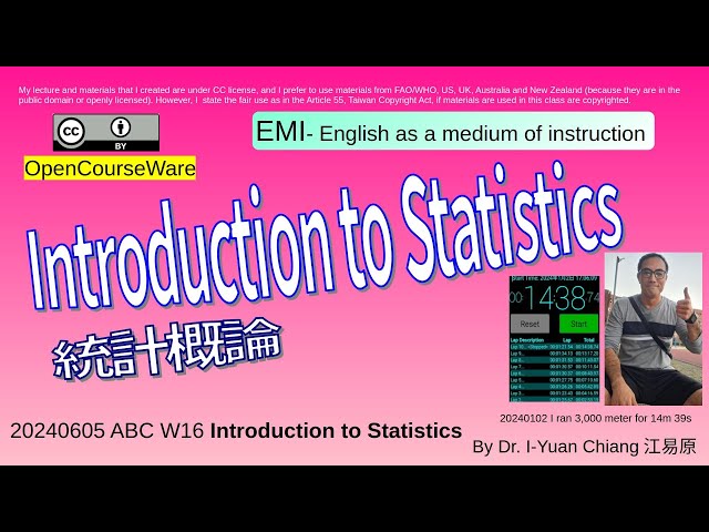 20240605 B W16 Introduction to Statistics
