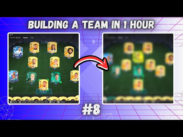 BUILDING A TEAM IN 8 HOURS