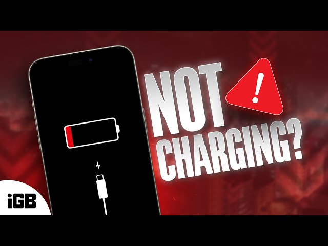 How to Fix iPhone Not Charging Problem (2024) 🔌🪫