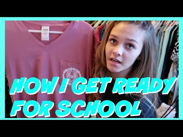 😍HOW I GET READY FOR SCHOOL😍 |🌎 Emma Marie's World🌎