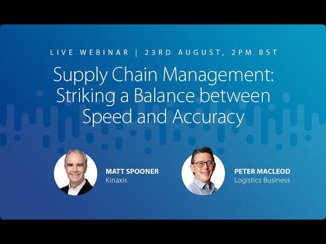 Supply Chain Management: Striking a Balance between Speed and Accuracy