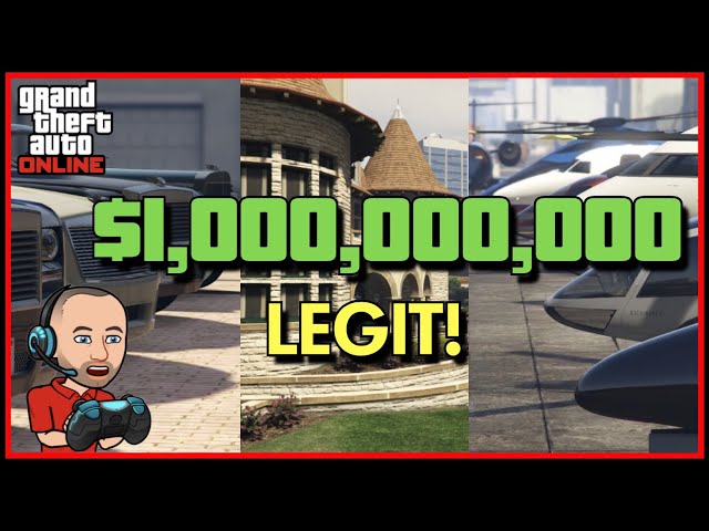 How I Made $1BILLION in GTA Online
