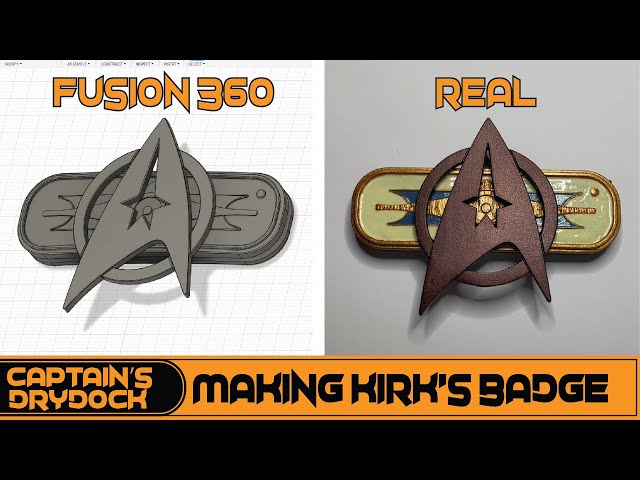 Making Kirk's Wrath of Khan Badge