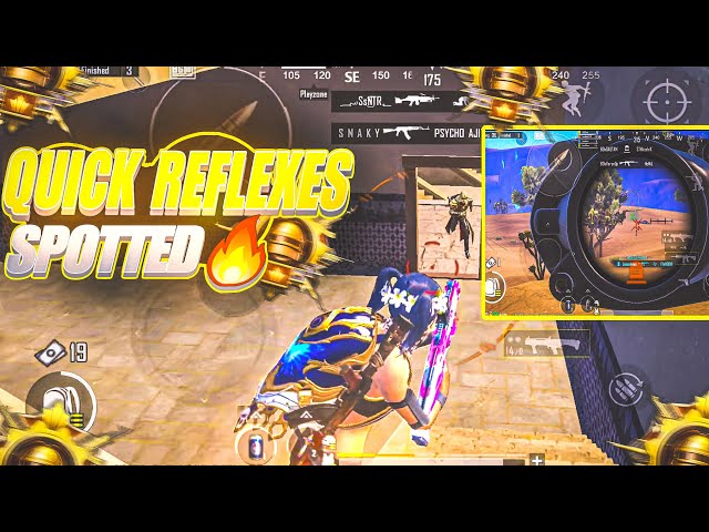 QUICK REFLEXES SPOTTED 🔥| BGMI MONTAGE | TOURNAMENT HIGHLIGHTS |